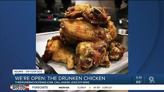 The Drunken Chicken offering takeout meals