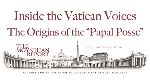 Inside the Vatican Voices: The Origins of the "Papal Posse", ITV Writer's Chat W/ Dr. Robert Royal