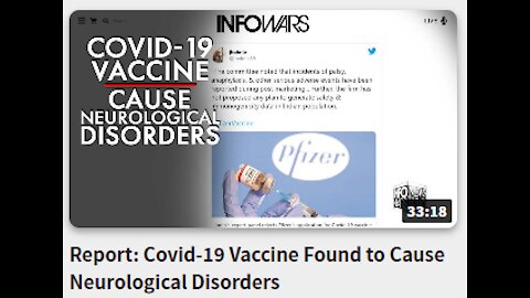 Report: Covid-19 Vaccine Found to Cause Neurological Disorders