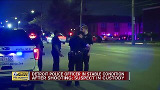 Detroit Police Officer Shot