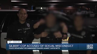 Gilbert cop accused of sexual misconduct