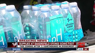 Major grocery stores in Kern County running low on water