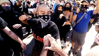 Counterprotesters Disrupt Conservative Free Speech Rally In Calif.