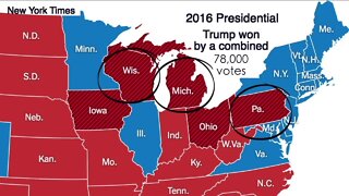 Trump campaign focuses on Ohio as polls show Joe Biden leading nationally