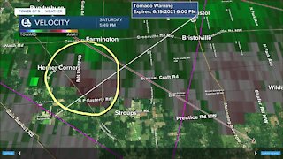 Tornado Warning ended for Geauga, Trumbull counties