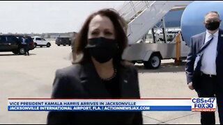 Kamala Harris Laughs When Asked if She Plans to Visit the Border: ‘Not Today’