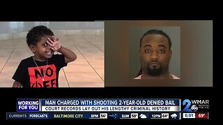Bail denied to man charged with shooting 2-year-old