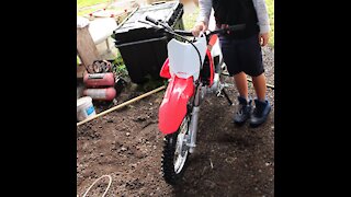 Backyard motocross