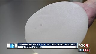 Worldwide recall for textured breast implants
