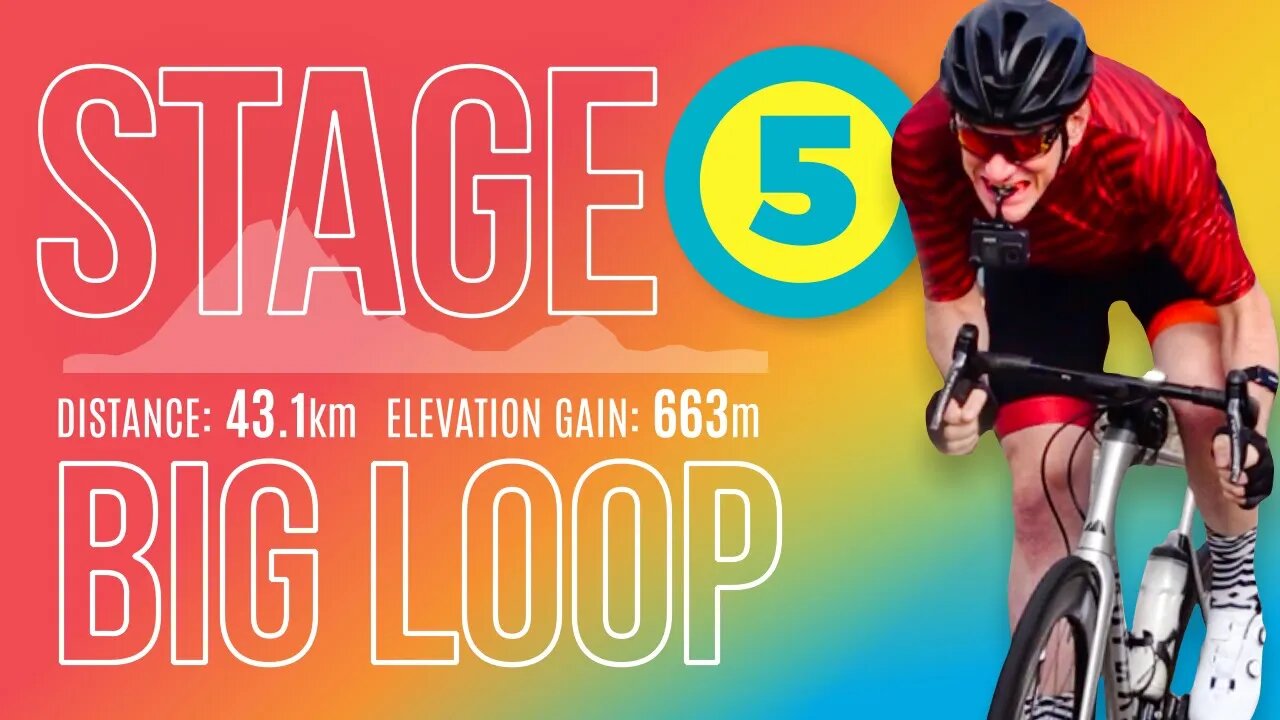 ZWIFT Tour of Watopia 2023 Stage 5 "BIG LOOP" Double XP!