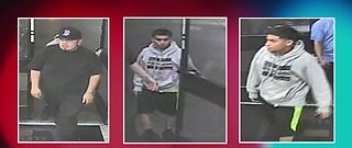 Las Vegas police search for robbery suspects