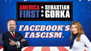 Facebook's fascism. Trish Regan with Sebastian Gorka on AMERICA First