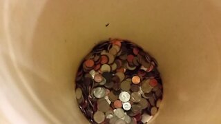 Using Coinstar after saving my coins for 1 year