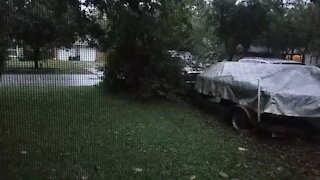 North Texas rain (Audio only)