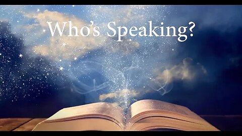 Who's Speaking?