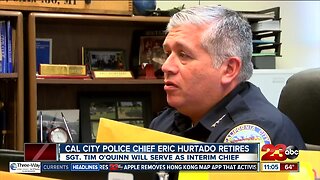 Cal City Police Chief Eric Hurtado retired