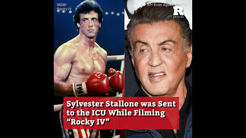Sylvester Stallone was Sent to the ICU While Filming "Rocky IV"