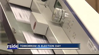 Absentee ballots opened today