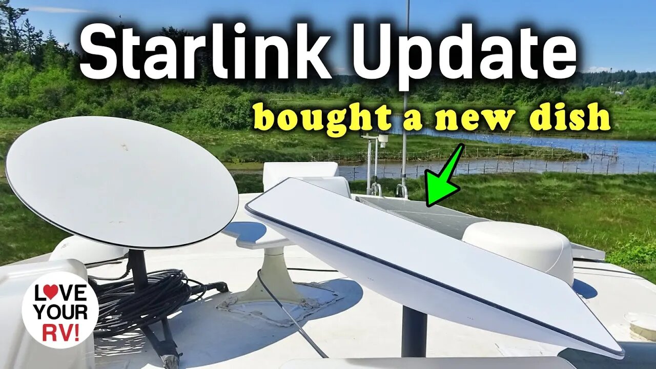 Starlink Update Bought a New Dish at 70 Off