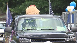 John Carroll High School vehicle procession thrown for graduating seniors