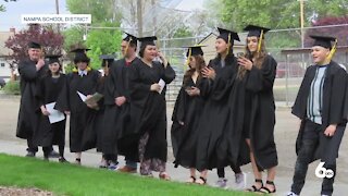 Two Nampa School District academies hold first graduation ceremonies