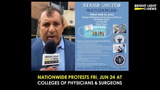 Nationwide Protests at Colleges of Physicians & Surgeons -Fri, June 24