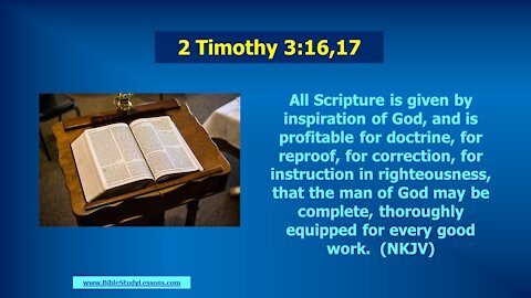 Video Bible Study: 2 Timothy - #14