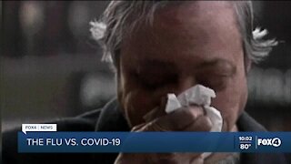 Local health experts explain the difference between the flu and COVID-19