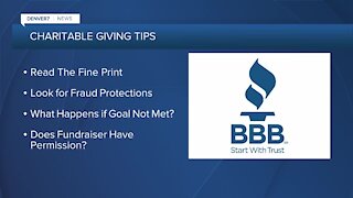 BBB warning about charitable giving scams