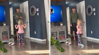 Little girl furious that dad isn't married to her stepmom yet