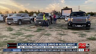 Local church hosts drive-in movie night during COVID-19