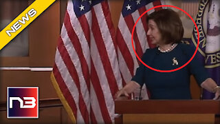 Caught: Pelosi Flees From Podium After Huge Bill Failure