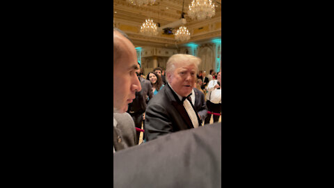 President Trump to The Gateway Pundit at Mar-a-lago: "You Guys Are Great!"