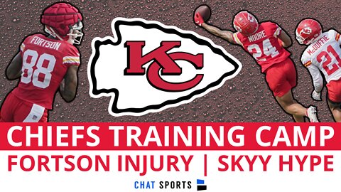 Kansas City Chiefs Training Camp News: Jody Fortson Suffers Quad Injury + Skyy Moore HYPE Train