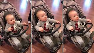 HILARIOUS VIDEO OF BABY’S REACTION TO HAIRDRYER