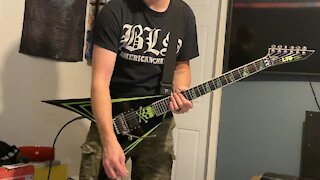 Helloween - I Want Out (guitar cover)