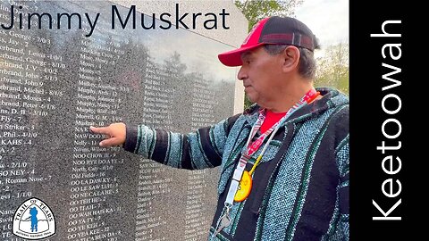 Jimmy Muskrat at Cherokee Removal Memorial Park