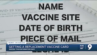 Getting a replacement vaccine card