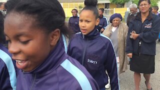 SOUTH AFRICA - Cape Town - Douglas Murray Home For The Aged Big Walk (Video) (ARc)