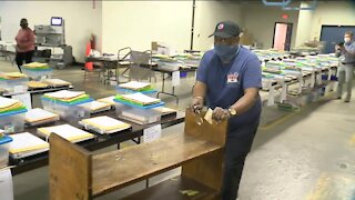 Behind-the-scenes look inside Milwaukee absentee ballot warehouse before Election Day