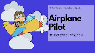 Piano Adventures Lesson Book B - Airplane Pilot