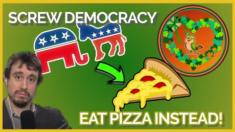 Screw Democracy / All Pizza is Good! | (clip) Kit Cabello on Friends of Indie Left Ep 05 #FOIL