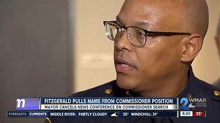 Mayor's police commissioner pick, Joel Fitzgerald, withdraws