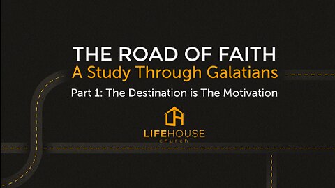 LifeHouse 042422 – Andy Alexander – The Road Of Faith Series (PT1) -The Destination is The Motivation