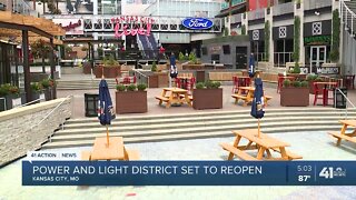 Kansas City's Power and Light reopens with changes in place