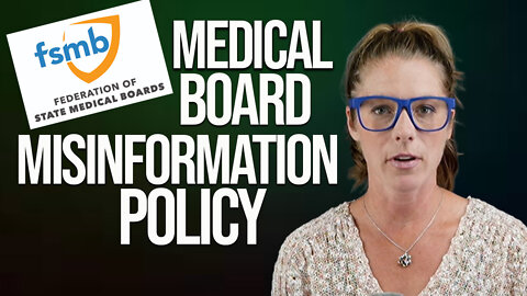 Federation of State Medical Boards passes misinformation policy (FULL VIDEO) || Dr. Mollie James