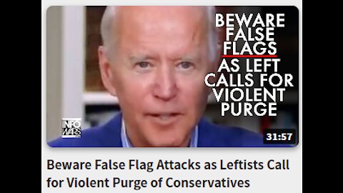 Beware False Flag Attacks as Leftists Call for Violent Purge of Conservatives