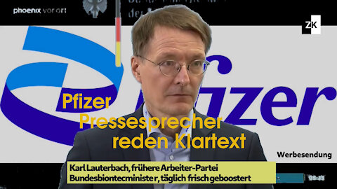 Pfizer Pressesprecher Lindner und Lauterbach reden Klartext