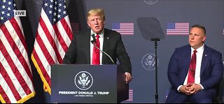 President Trump speaks at America First Agenda in Las Vegas