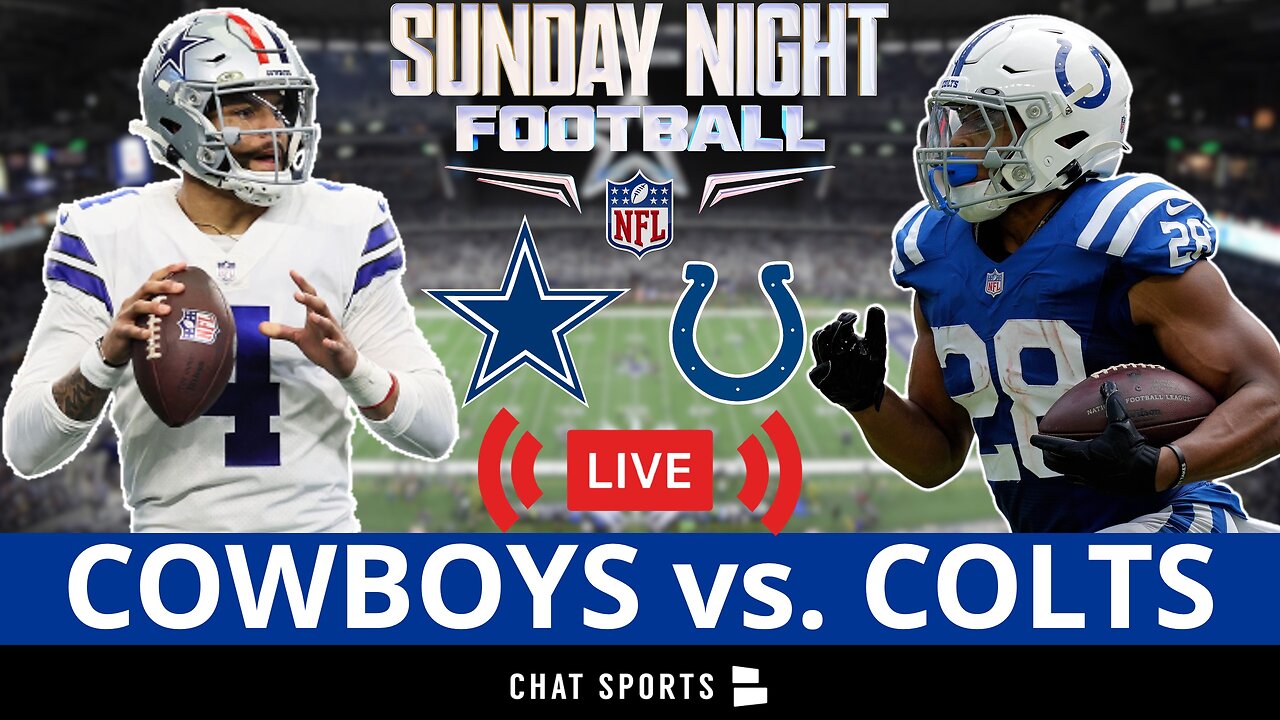 Cowboys vs. Colts Live Streaming Scoreboard, PlayByPlay, Highlights